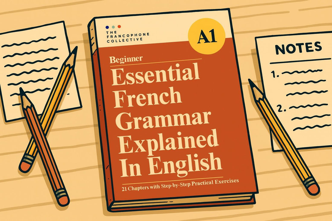 All about Essential French Grammar Explained in English (A1 Beginner)