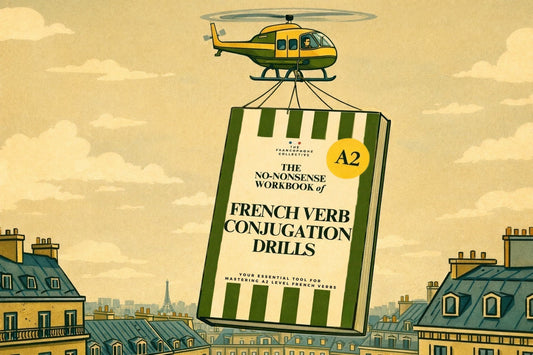 New Release Announcement: Conjugation Drill Workbook for DELF A2 learners