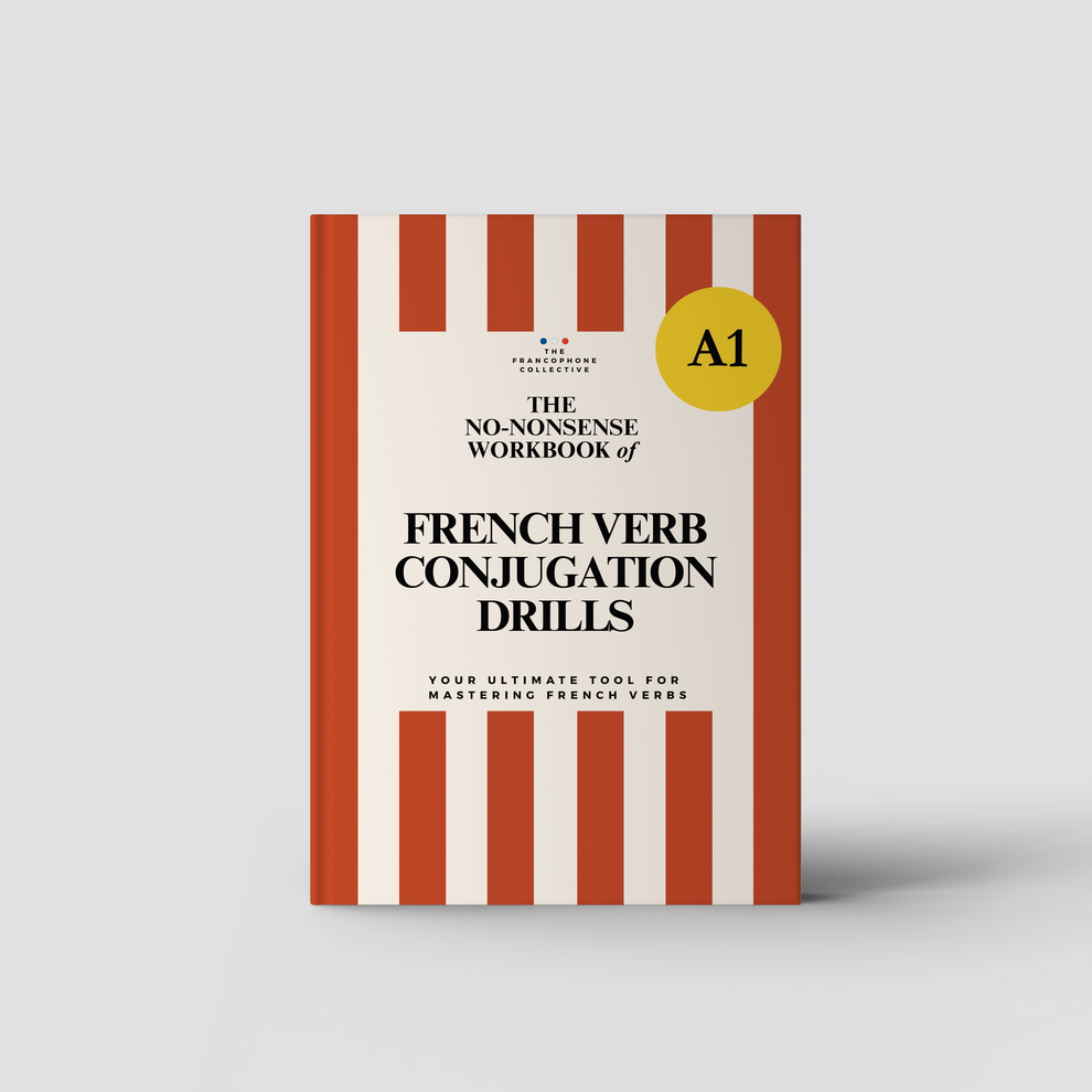 DELF A1 No-Nonsense Workbook of French Verb Conjugation Drills for beg ...